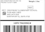 invent ready shipping address or shipment mailing labels