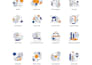 create custom vector icon apps, website brand