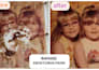 remove scratches, tears and stains from old photos