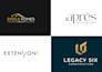 design modern elegant monogram logo for your luxury brand