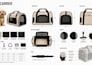 do animal carrier accessories tech pack design pets harnesses, leashes, collar