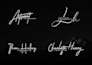design signature, autograph, handwriting, cursive logo