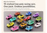 create low poly 3d vehicle with modular model for games and animations