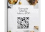 create a digital restaurant menu with qr code