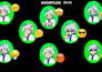 draw a cute anime chibi character or sticker