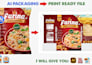 convert ai generated packaging into print ready vector files