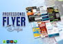design a professional minimalist flyer or brochure