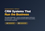 build a custom CRM system for your business