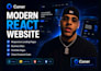 build a modern responsive react website