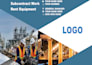 brochure design , company profile,  poster and  business flyer