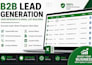 do b2b lead generation, web research and email list building