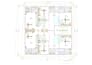 draft US residential floor plan redrawing