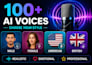 create realistic ai text to speech voiceover