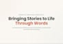 write youtube documentary and cinematic video scripts