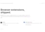 do custom chrome extension development for chrome, edge and firefox