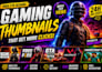 create eye catching gaming youtube thumbnails that boost CTR