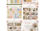 create cottagecore seamless floral patterns