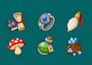 draw 2d game assets, icons, and objects for your game