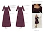create professional clothing flat sketches