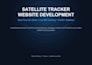 build a real time 3d satellite tracker website with live iss tracking