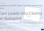 build gohighlevel sales funnel and workflow automation