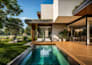 do landscape design and photorealistic 3d outdoor rendering