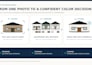 create exterior house paint color mockups