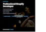 do shopify liquid customization, shopify coding and figma to shopify