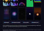 create a 3d music visualizer loop with digital equalizers for your song