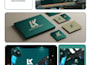 do morden, minimalist logo design and brand kitting