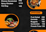 design professional and premium menu designs