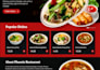develop a professional restaurant , bakery, or cafe website