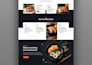 develop a professional restaurant , bakery, or cafe website