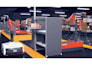 create 3d smart factory industrial automation and robot animation