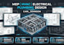 design mep, hvac, plumbing, electrical permit plans