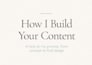 create social media content for your business