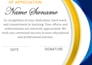 design professional certificates in microsoft word