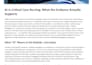 write evidence based medical and healthcare articles