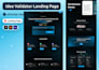 create modern looking saas wesbite design