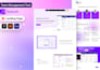 create modern looking saas wesbite design