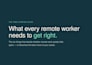 answer all your questions about working remotely