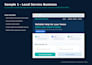 create a responsive HTML CSS landing page