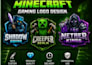 create custom minecraft skins and minecraft gaming logo design