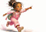design childrens book character turnaround pose and expression sheet