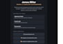 design a professional carrd website