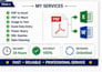 excel excel data entry, power query, sql queries, PDF excel