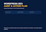 do a wordpress audit and action plan for technical seo