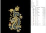 do embroidery digitizing design into dst pes file in 1 hour