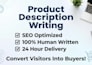 write product description for your product