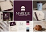 create a flat minimalist business logo